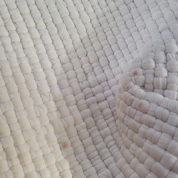 Vintage 1950s Skyland Crafts 100%Nylon  Woven Drawstring Boho Bag/Pouch - Picture 12 of 12